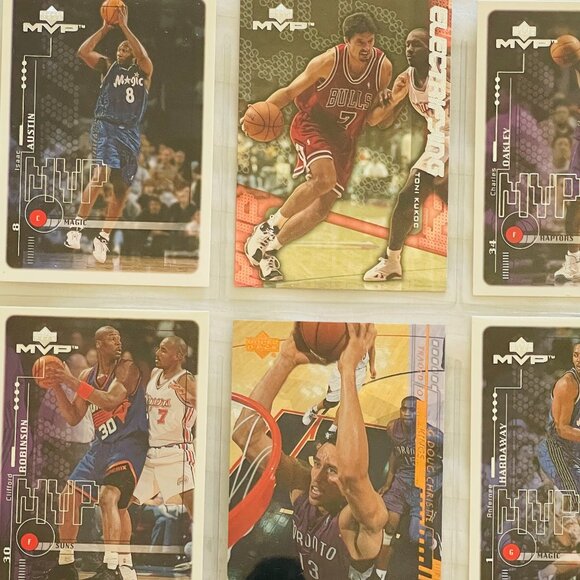 LOT OF 9 BASKETBALL Trading Cards. Mint Condition. UPPER DECK Brand. - Picture 2 of 8